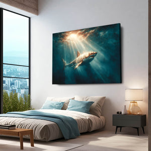 Sunrise  Shark Art