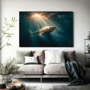 Sunrise  Shark Art