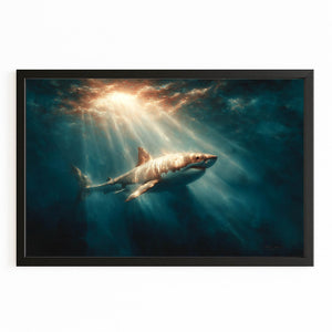 Sunrise  Shark Art