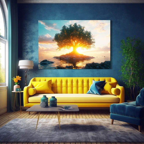 Sunrise Tree Of Life Wall Art