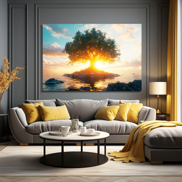 Sunrise Tree Of Life Wall Art