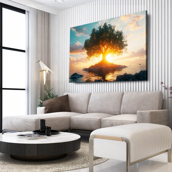 Sunrise Tree Of Life Wall Art