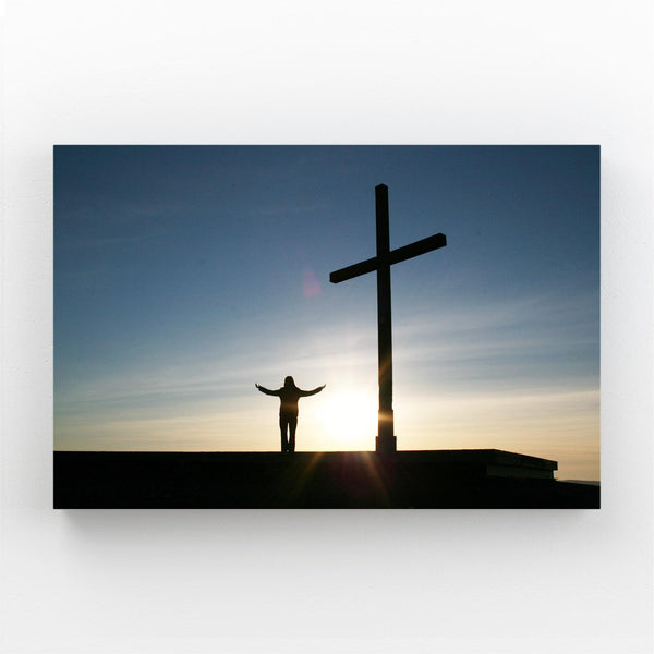 Sunrise Worship Christian Wall Art | MusaArtGallery™