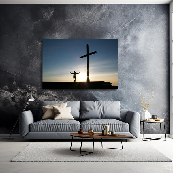 Sunrise Worship Christian Wall Art | MusaArtGallery™