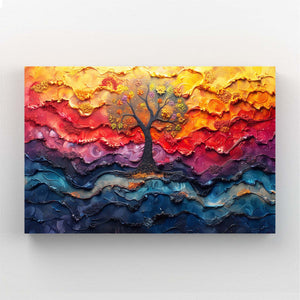 Sunset Bliss Tree Art | MusaArtGallery™