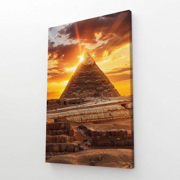 Sunset Egypt Wall Art  | MusaArtGallery™