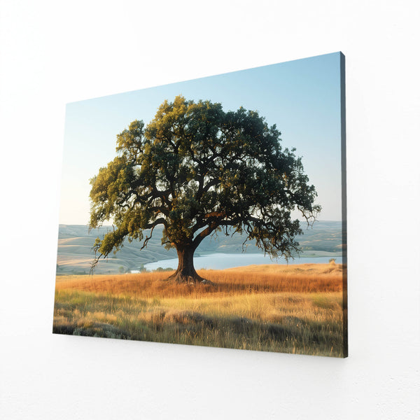 Sunset Meadow Tree Art | MusaArtGallery™