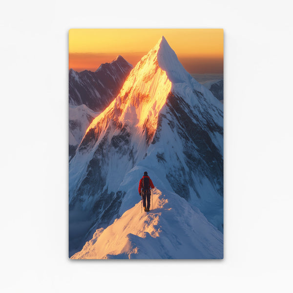 Sunset Mountain Wall Art