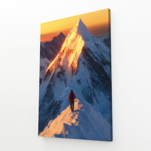 Sunset Mountain Wall Art