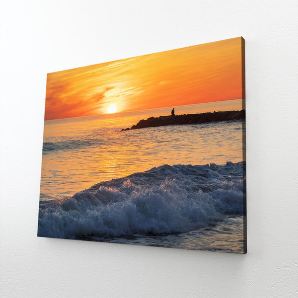  Sunset Over Ocean Art  | MusaArtGallery™