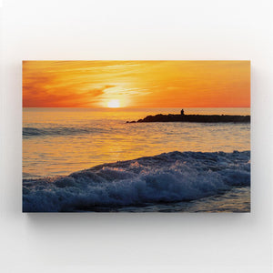  Sunset Over Ocean Art  | MusaArtGallery™