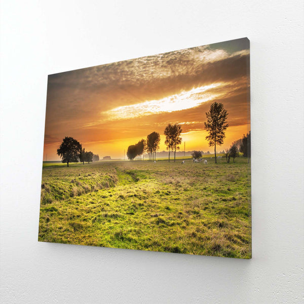 Sunset Scenery Wall Art | MusaArtGallery™