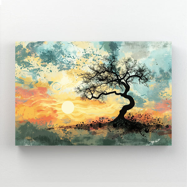 Sunset Serenity Tree Art | MusaArtGallery™