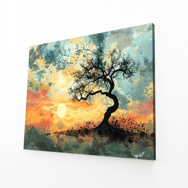 Sunset Serenity Tree Art | MusaArtGallery™