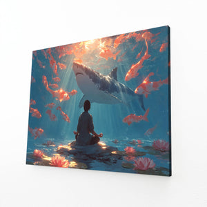 Sunset Shark Artwork