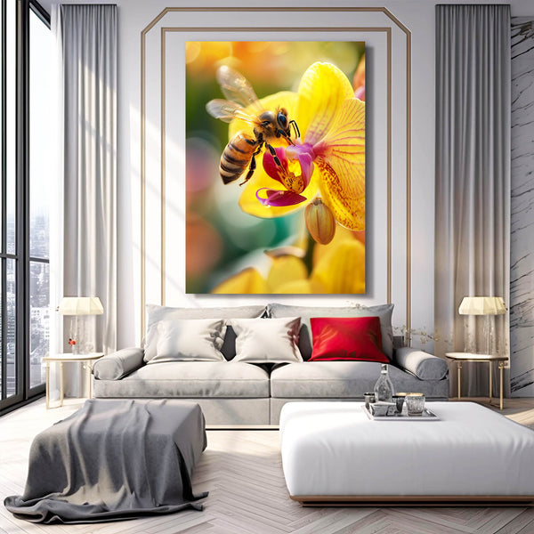 Sunshine Harmony Bee Art | MusaArtGallery™