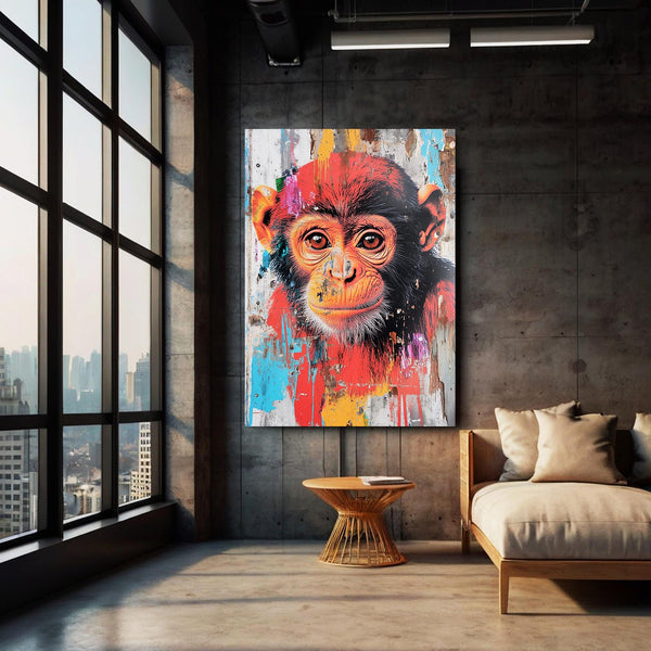 Suoer Cute Monkey Art