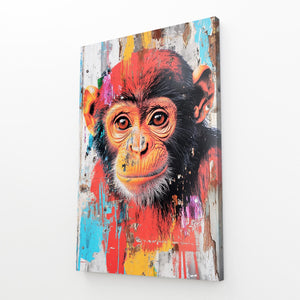 Suoer Cute Monkey Art