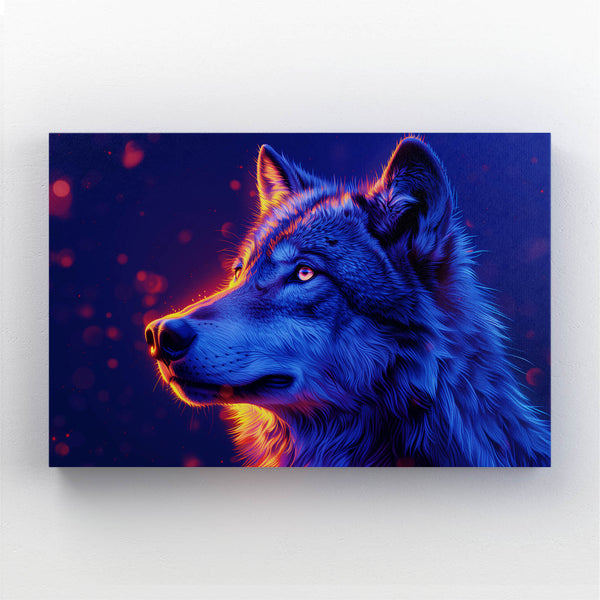 Sweet Wolf Canvas Art  | MusaArtGallery™