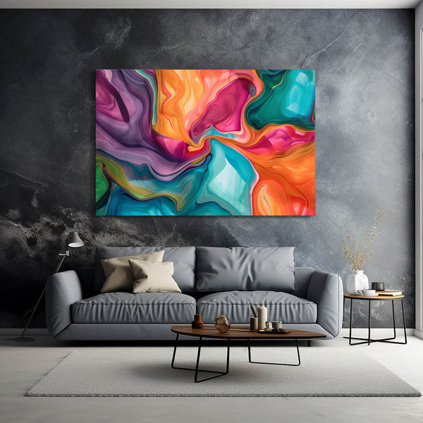 Swirling Colors Mexican Wall Art | MusaArtGallery™