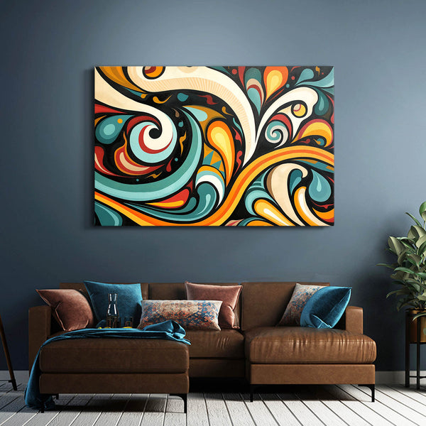 Swirling Elegance Mexican Wall Art | MusaArtGallery™