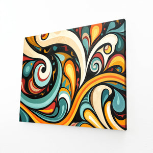 Swirling Elegance Mexican Wall Art | MusaArtGallery™