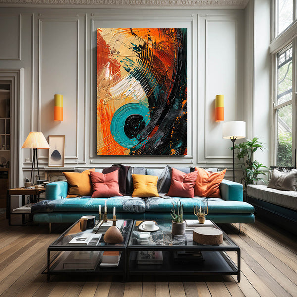 Swirling Energy Mexican Wall Art | MusaArtGallery™