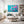Teal Cherry Blossom Branch Wall Art