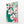 Teal Cherry Blossom Flower Wall Art
