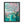 Teal Cherry Blossom Trees Art