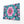 Teal Mandala Cherry Blossom Flower Art