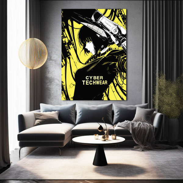 Tech Blade Cyberpunk Art | MusaArtGallery™