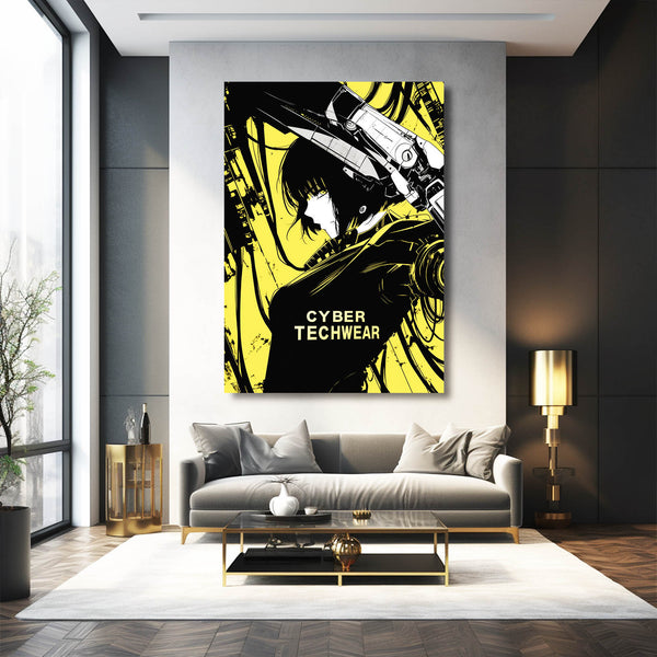 Tech Blade Cyberpunk Art | MusaArtGallery™