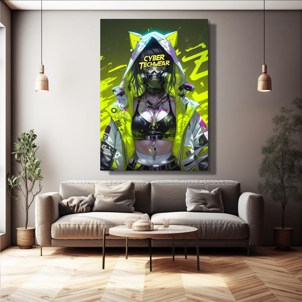 Tech Gas Cyberpunk Art | MusaArtGallery™