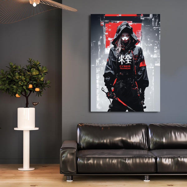 Tech Ninja Cyberpunk Art | MusaArtGallery™