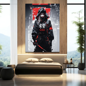 Tech Ninja Cyberpunk Art | MusaArtGallery™