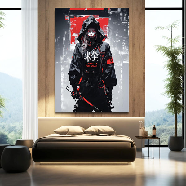 Tech Ninja Cyberpunk Art | MusaArtGallery™