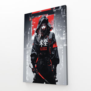 Tech Ninja Cyberpunk Art | MusaArtGallery™