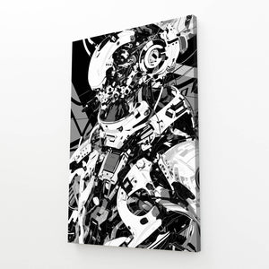 Tech Sentinel Cyberpunk Art | MusaArtGallery™