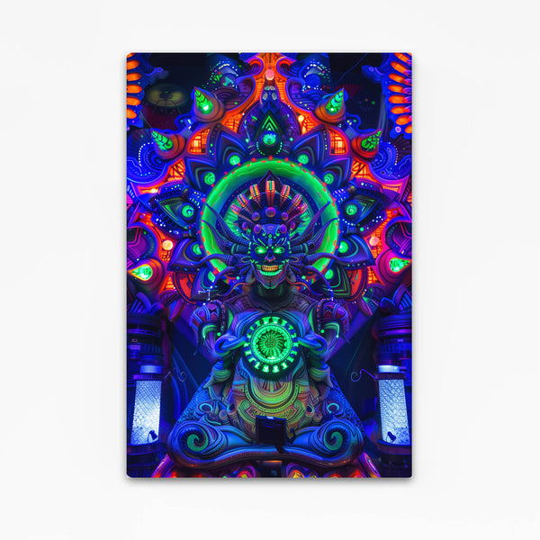 Techno Deity Cyberpunk Art | MusaArtGallery™