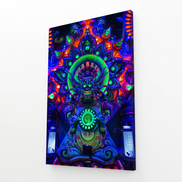 Techno Deity Cyberpunk Art | MusaArtGallery™