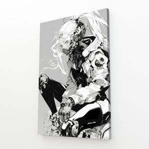 Techno Valkyrie Cyberpunk Art | MusaArtGallery™