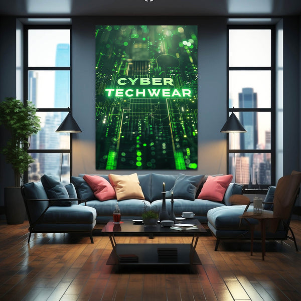 Techwear Circuit Cyberpunk Art | MusaArtGallery™