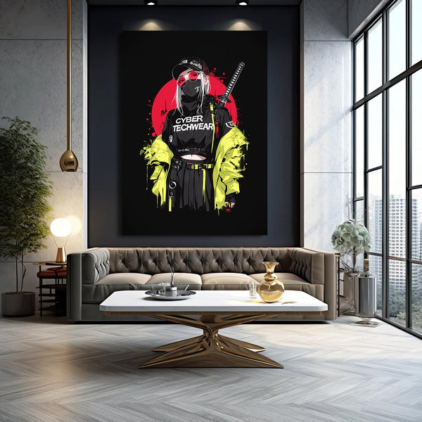 Techwear Rebel Cyberpunk Art | MusaArtGallery™