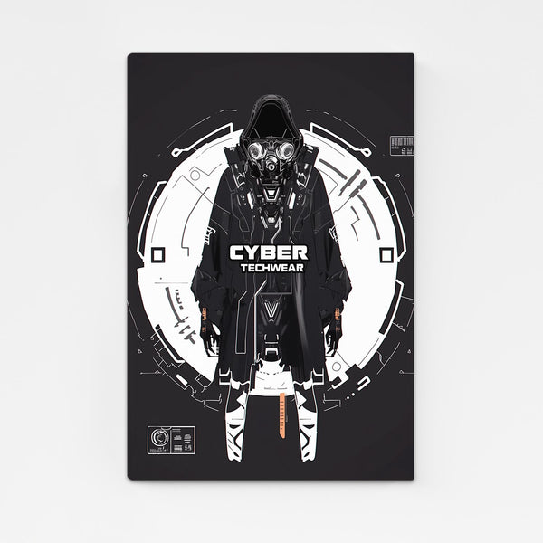 Techwear Soldier Cyberpunk Art | MusaArtGallery™