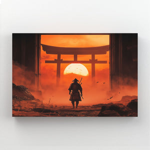 Temple Samurai Wall Decor