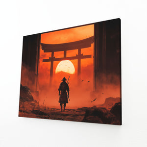 Temple Samurai Wall Decor