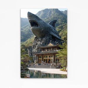Temple Shark Art