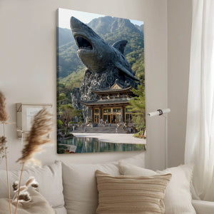 Temple Shark Art