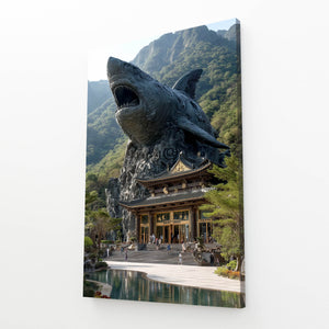 Temple Shark Art